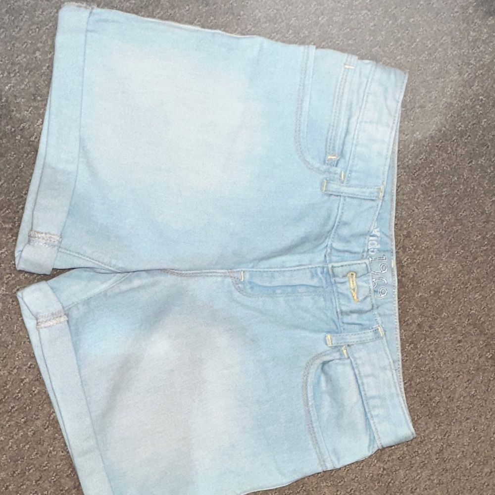 GAP Light Blue Kids Denim Shorts